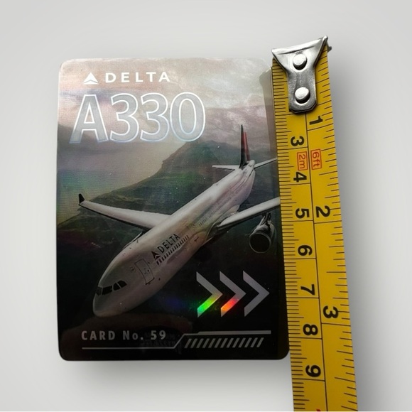 Delta Pilot Trading Card A330-300 Collectible Airbus Delta Airlines New - Picture 4 of 9